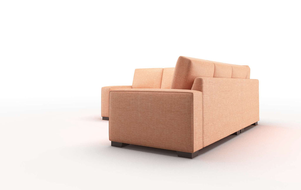 Modena Sectional - Hepburn Appricot