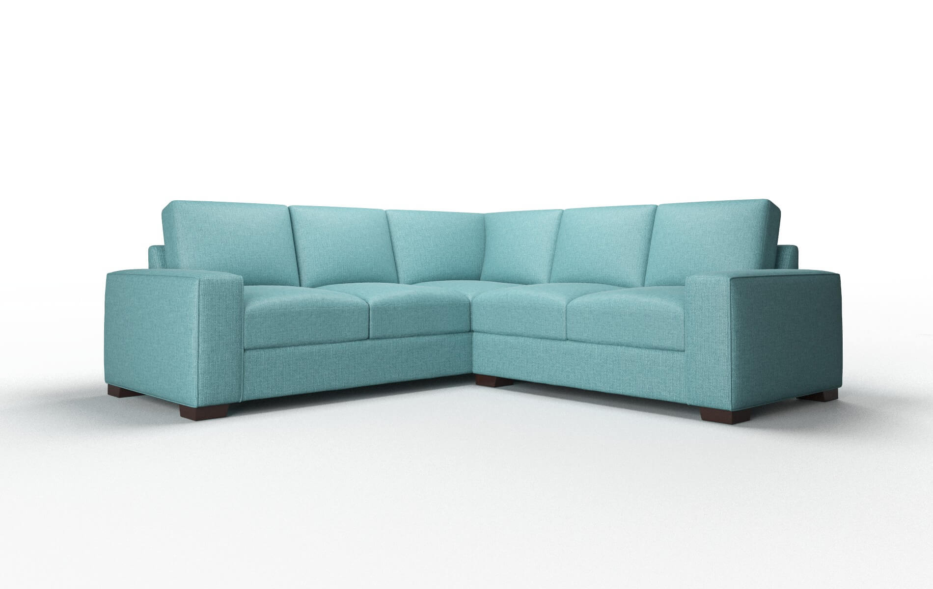 Modena Sectional - Parker Turquoise
