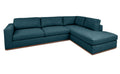 Montpelier Sectional - Cosmo Teal