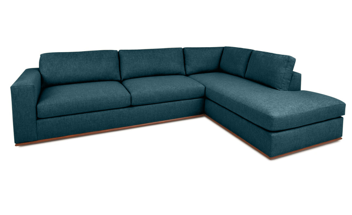Montpelier Sectional - Cosmo Teal