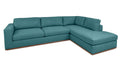 Montpelier Sectional - Cosmo Turquoise