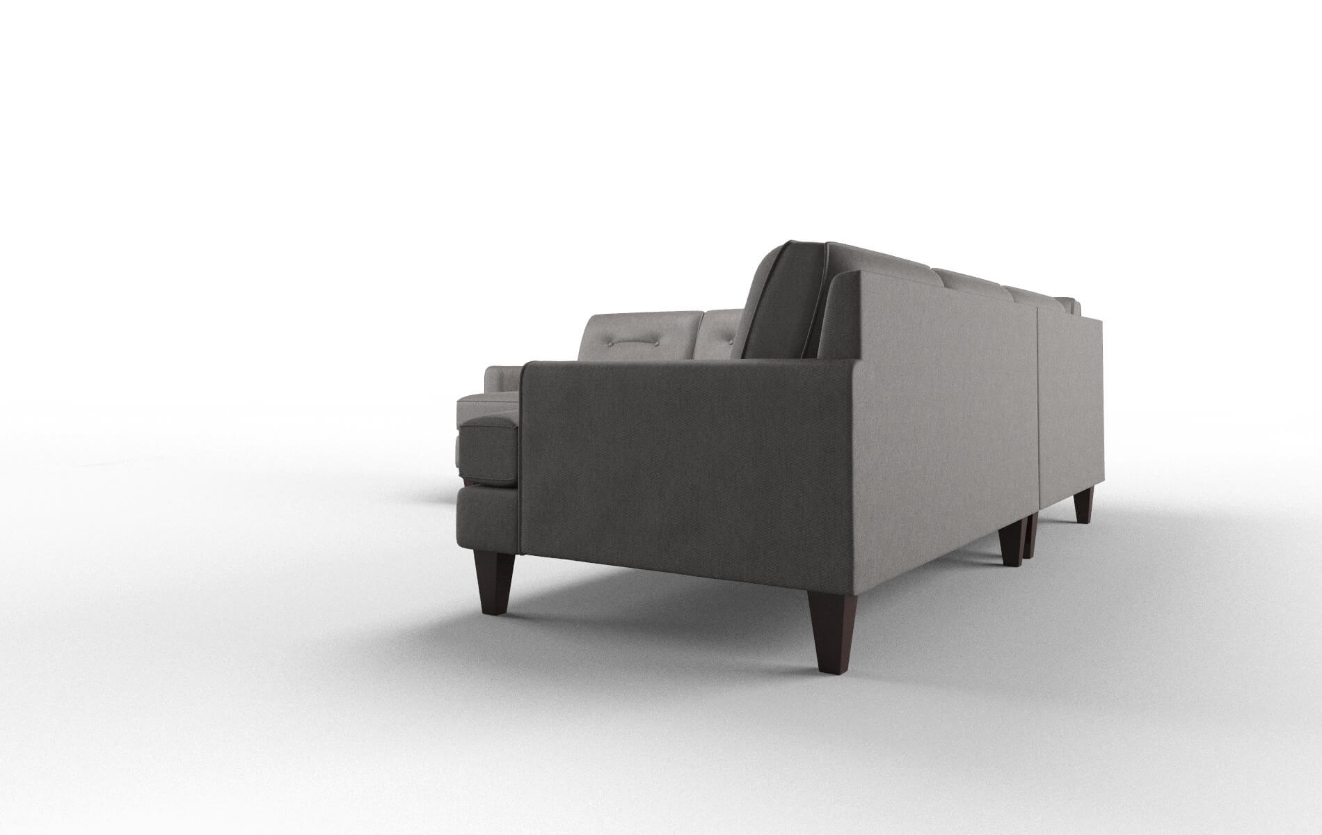 Nile Sectional - Cosmo Charcoal