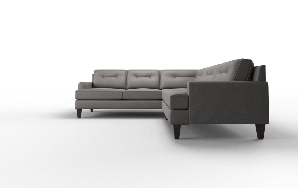 Nile Sectional - Cosmo Charcoal