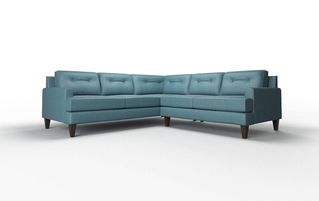 Nile Sectional - Cosmo Teal