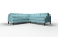 Nile Sectional - Cosmo Turquoise
