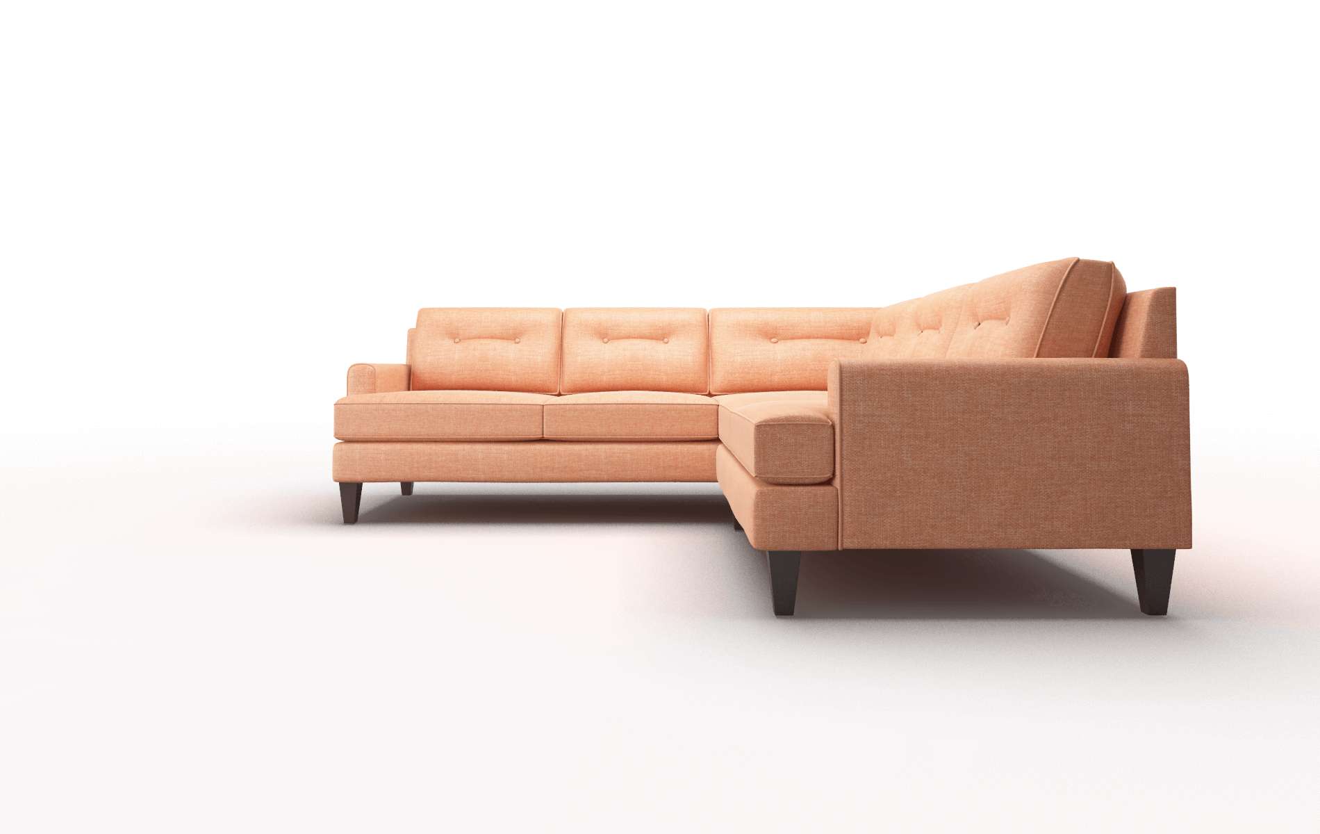 Nile Sectional - Durham Tangerine