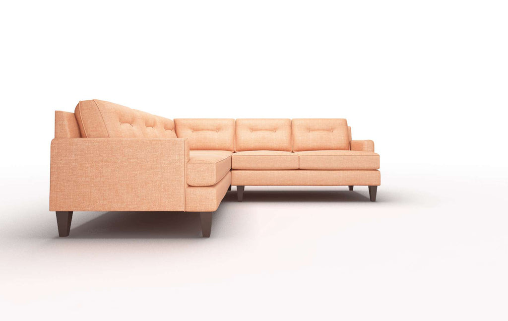Nile Sectional - Hepburn Appricot