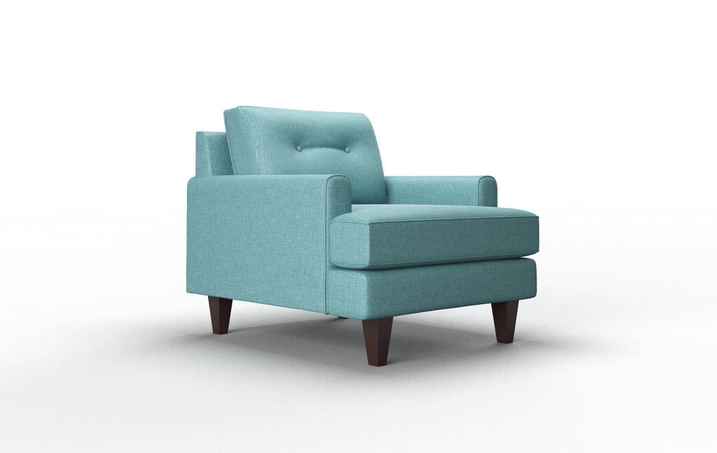 Nile Chair - Parker Turquoise