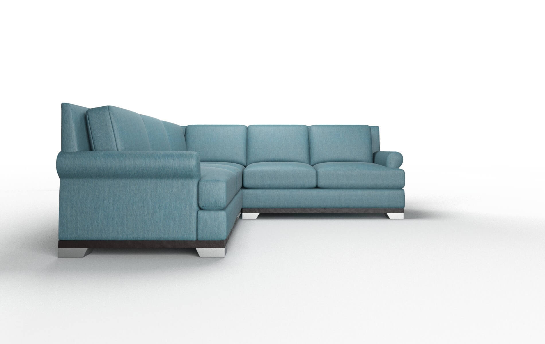 Northshore Sectional - Cosmo Teal