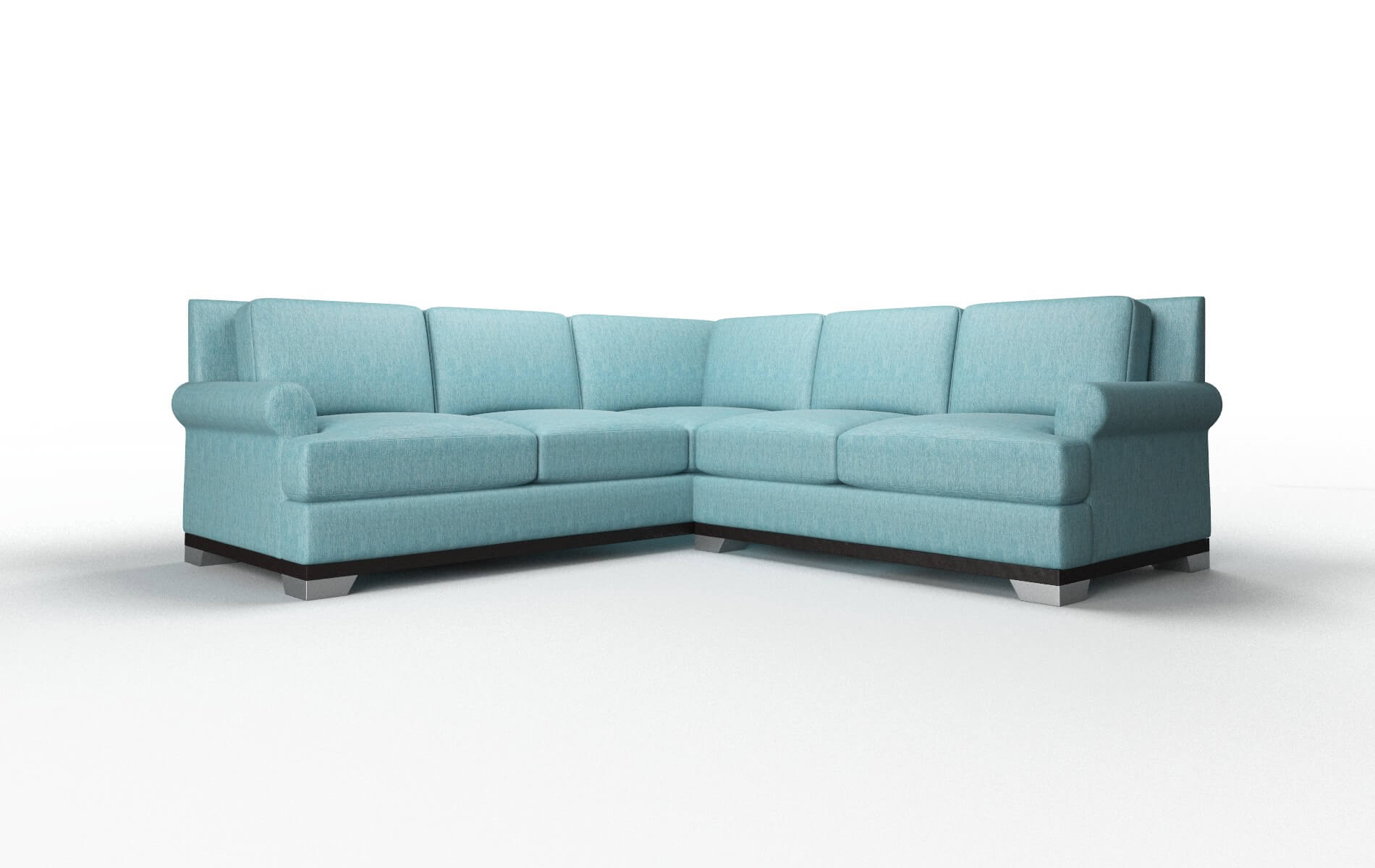 Northshore Sectional - Cosmo Turquoise