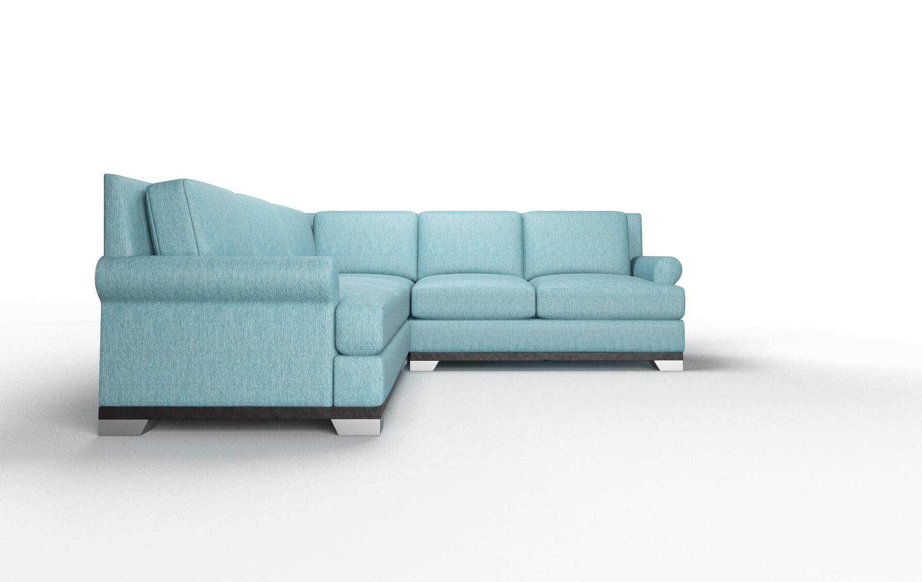 Northshore Sectional - Cosmo Turquoise