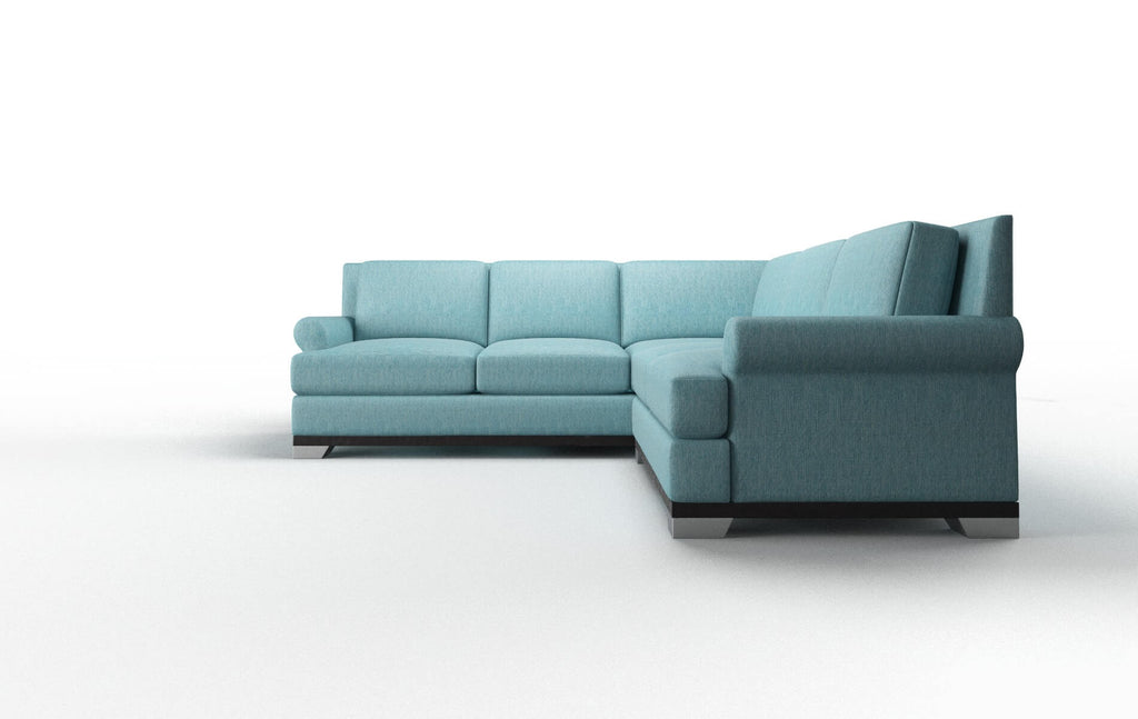 Northshore Sectional - Cosmo Turquoise