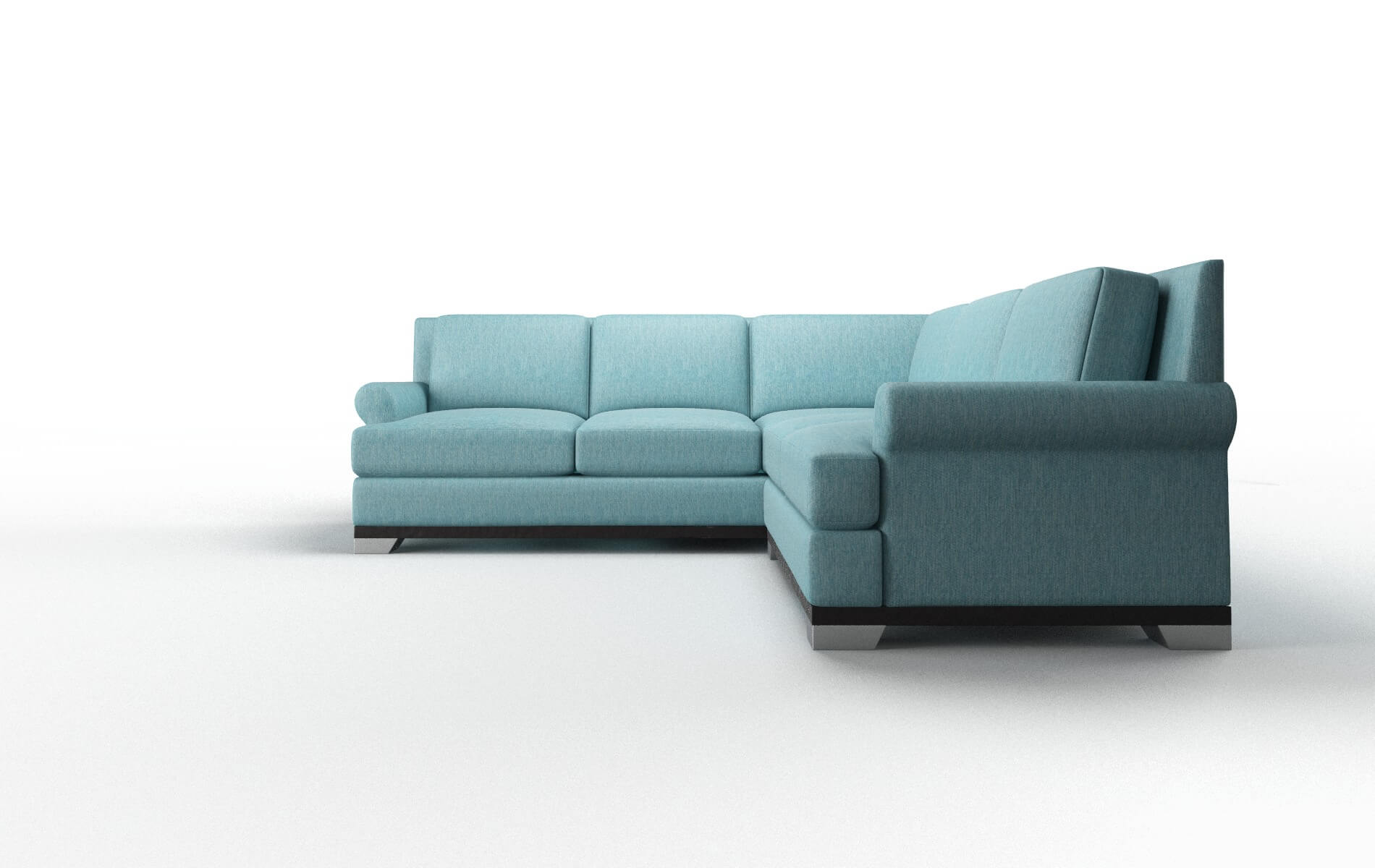Northshore Sectional - Cosmo Turquoise