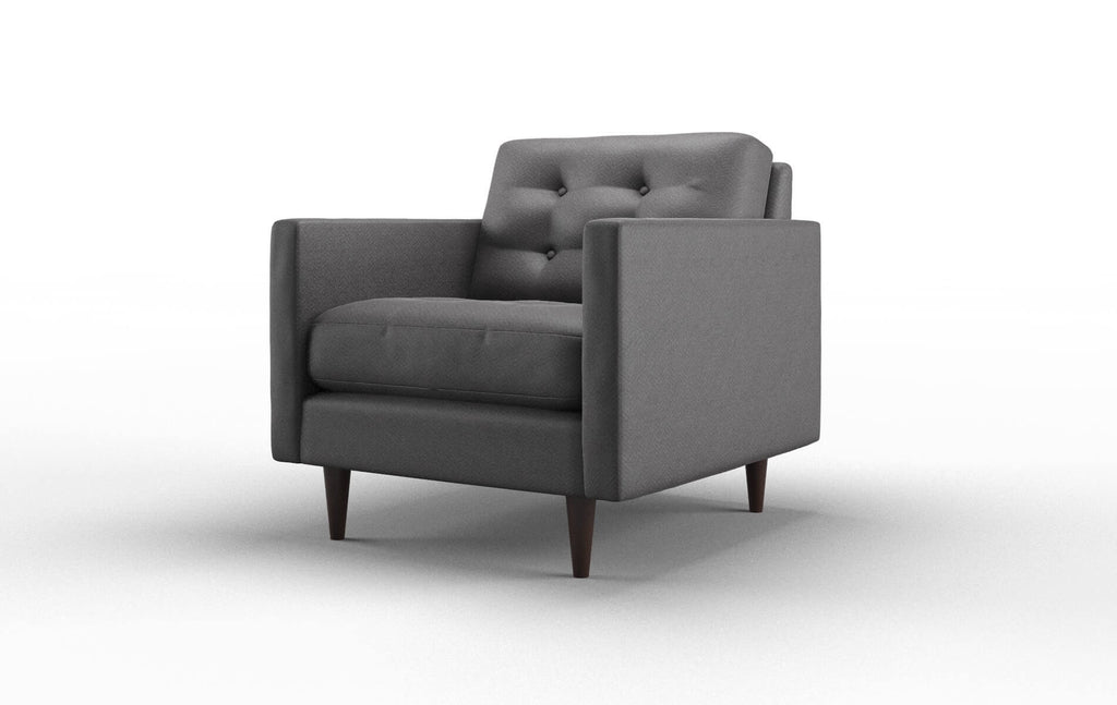 Oliver Chair - Catalina Charcoal