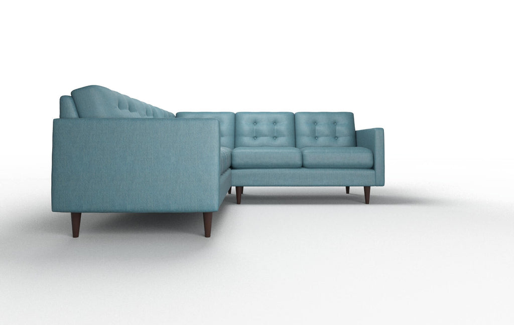 Oliver Sectional - Cosmo Teal