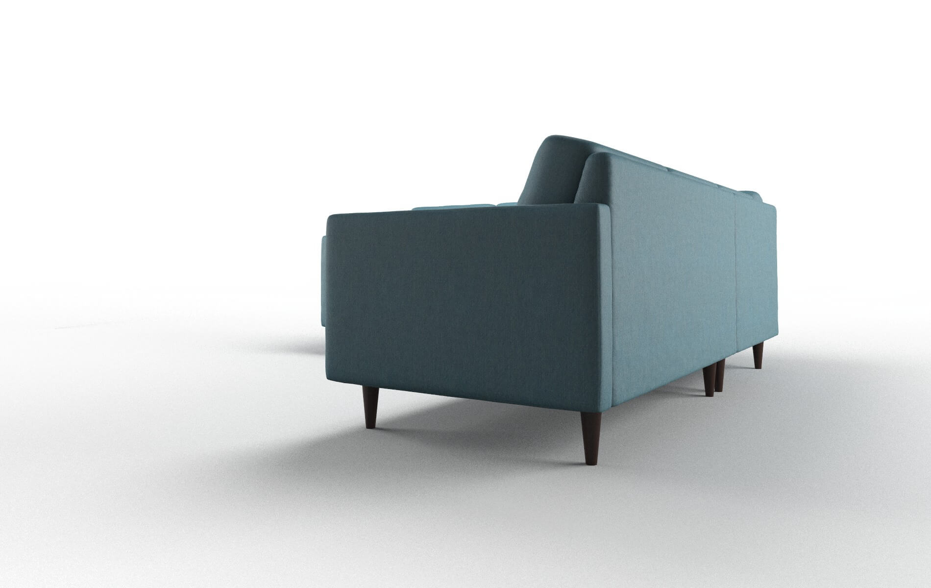 Oliver Sectional - Cosmo Teal