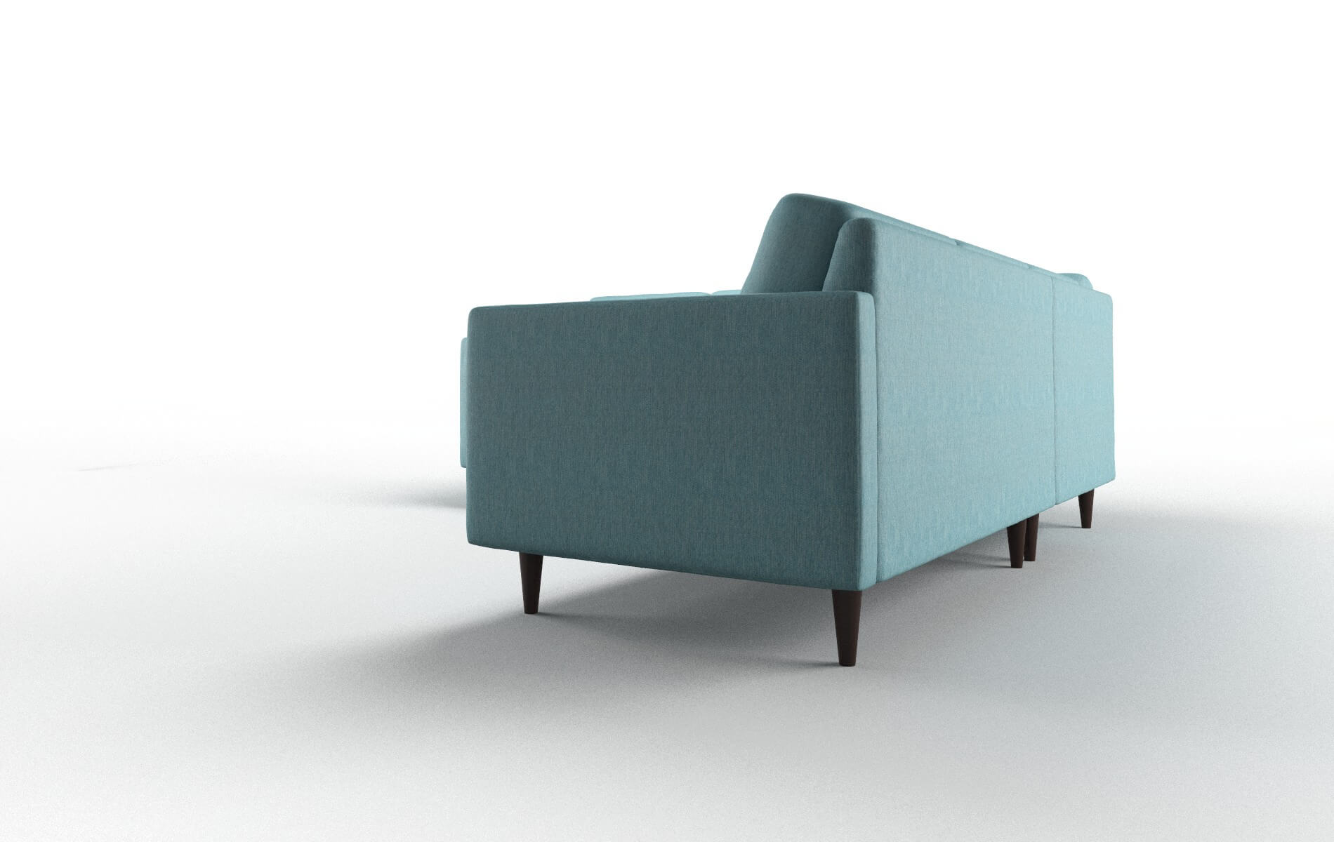 Oliver Sectional - Cosmo Turquoise