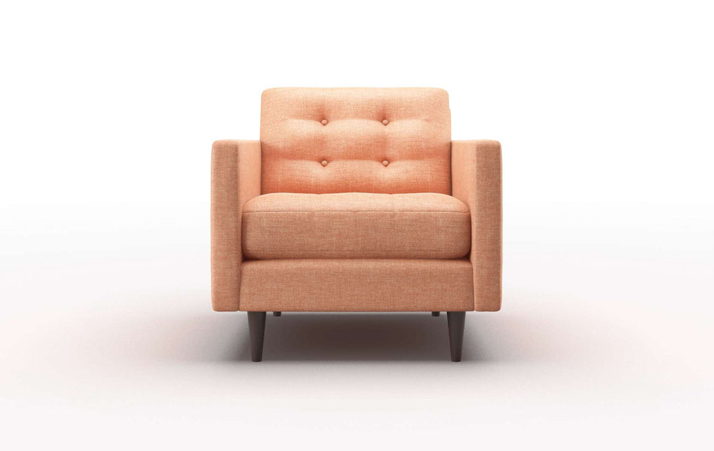 Oliver Chair - Durham Tangerine