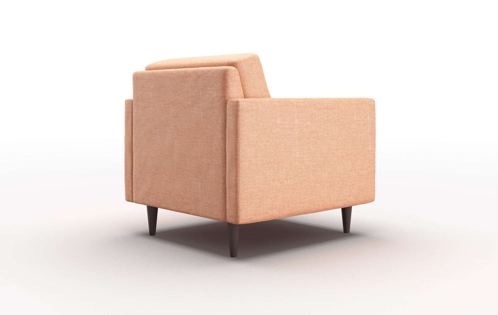 Oliver Chair - Durham Tangerine