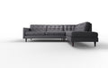Oliver Panel - Parker Charcoal
