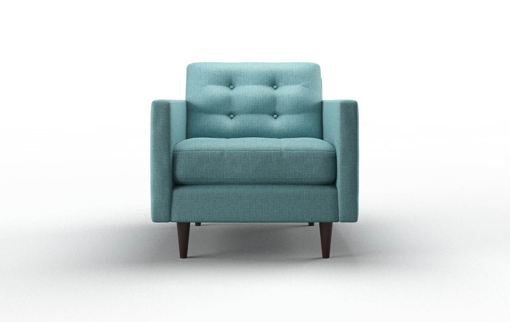 Oliver Chair - Parker Turquoise