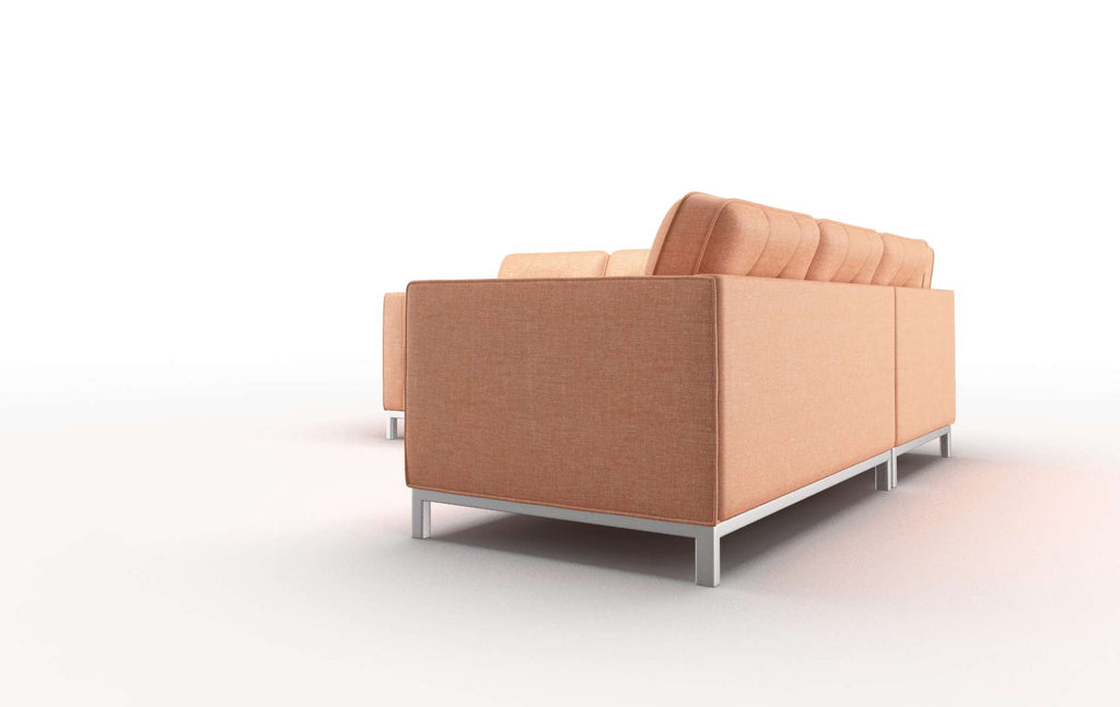 Onyx Sectional - Hepburn Appricot