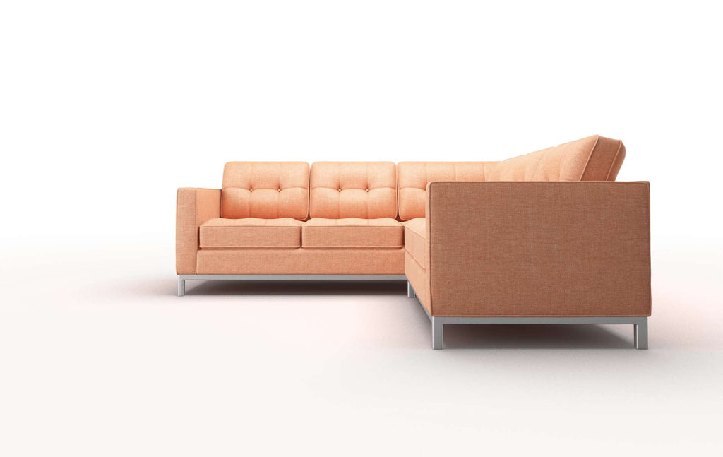 Onyx Sectional - Hepburn Appricot