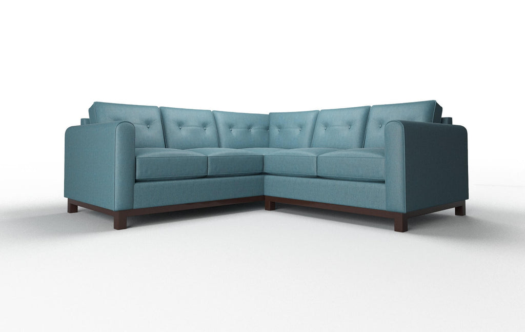 Rochester Sectional - Cosmo Teal