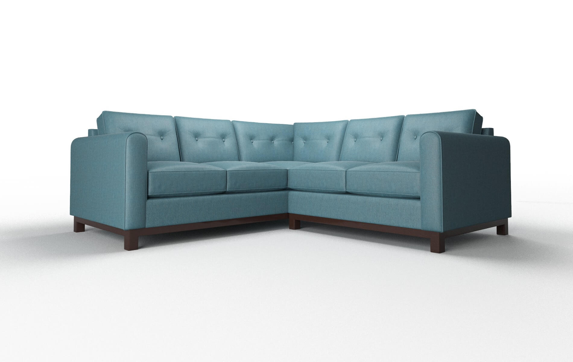 Rochester Sectional - Cosmo Teal