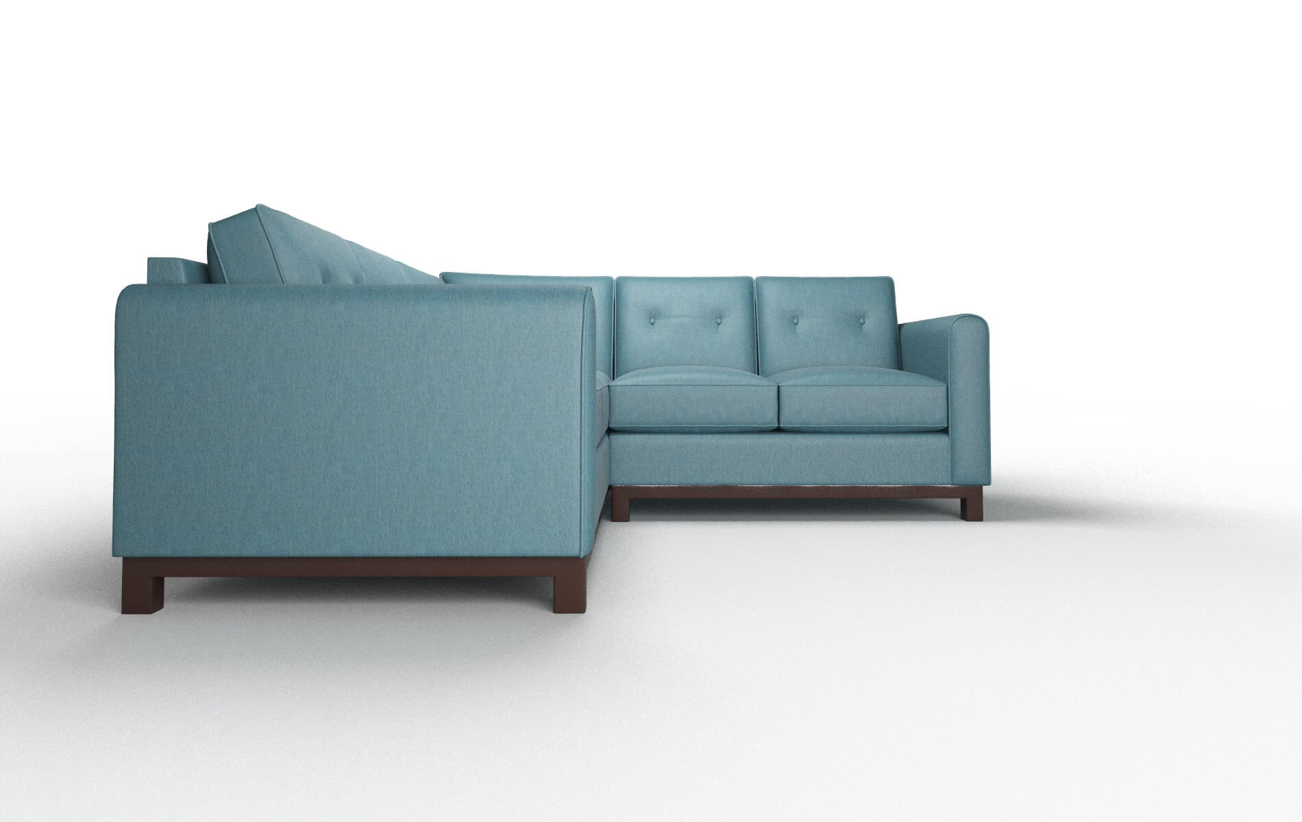 Rochester Sectional - Cosmo Teal