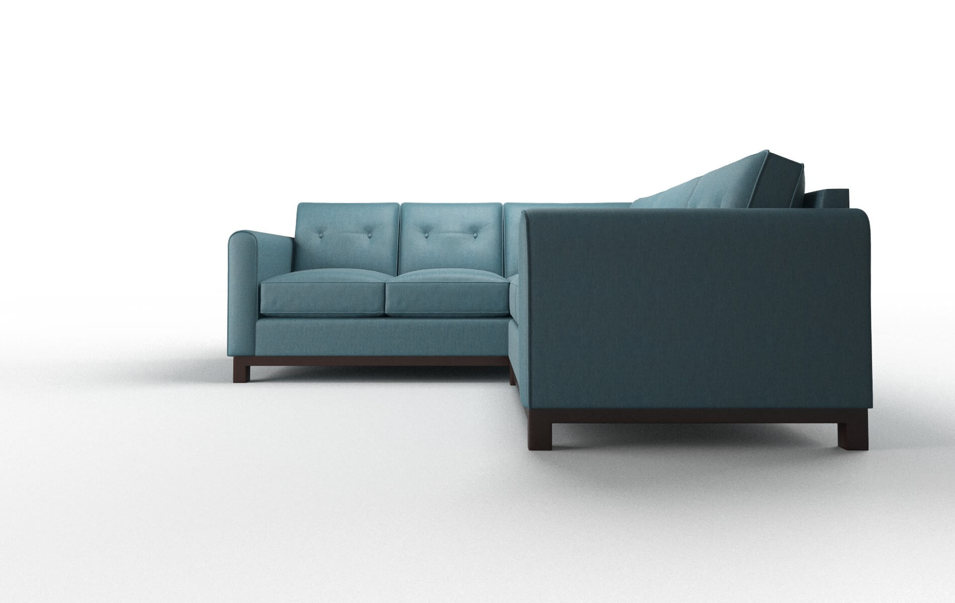 Rochester Sectional - Cosmo Teal