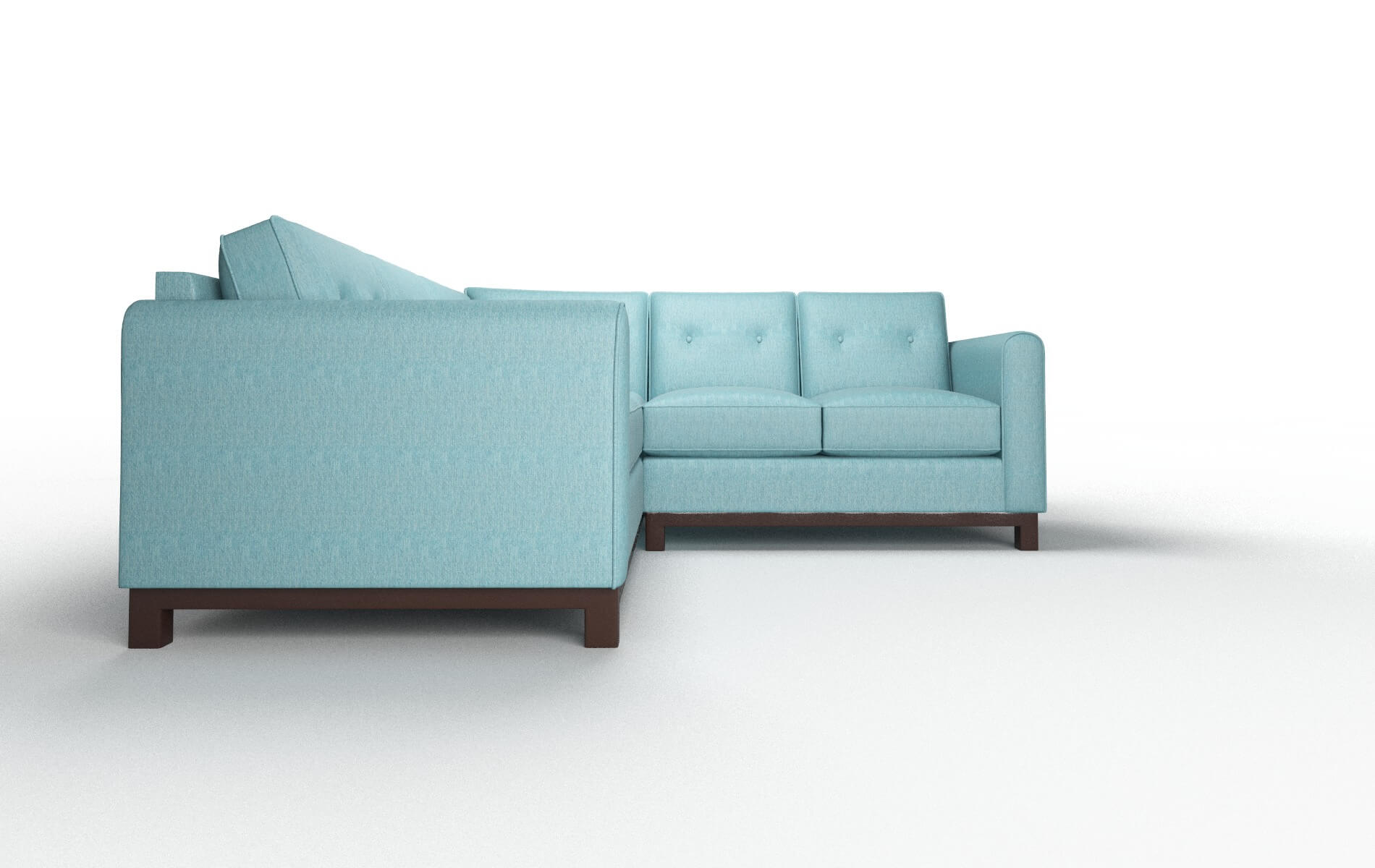 Rochester Sectional - Cosmo Turquoise