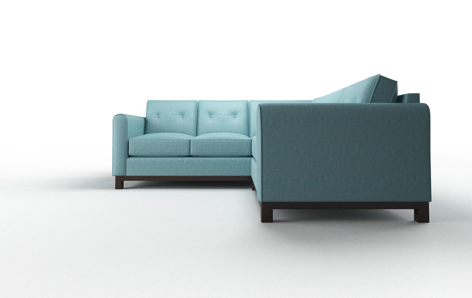 Rochester Sectional - Cosmo Turquoise