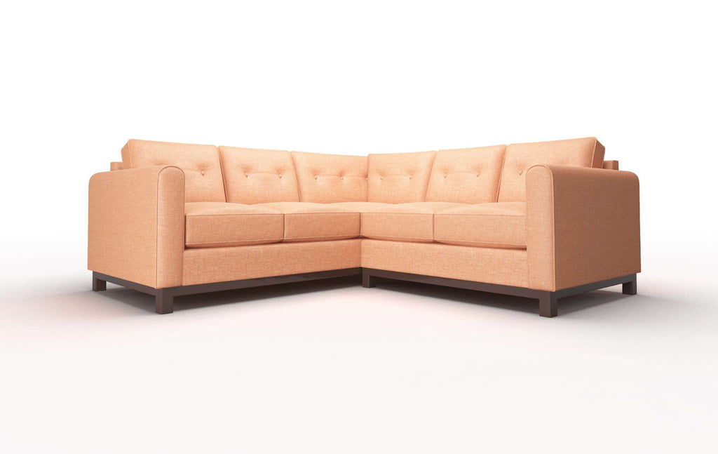 Rochester Sectional - Durham Tangerine