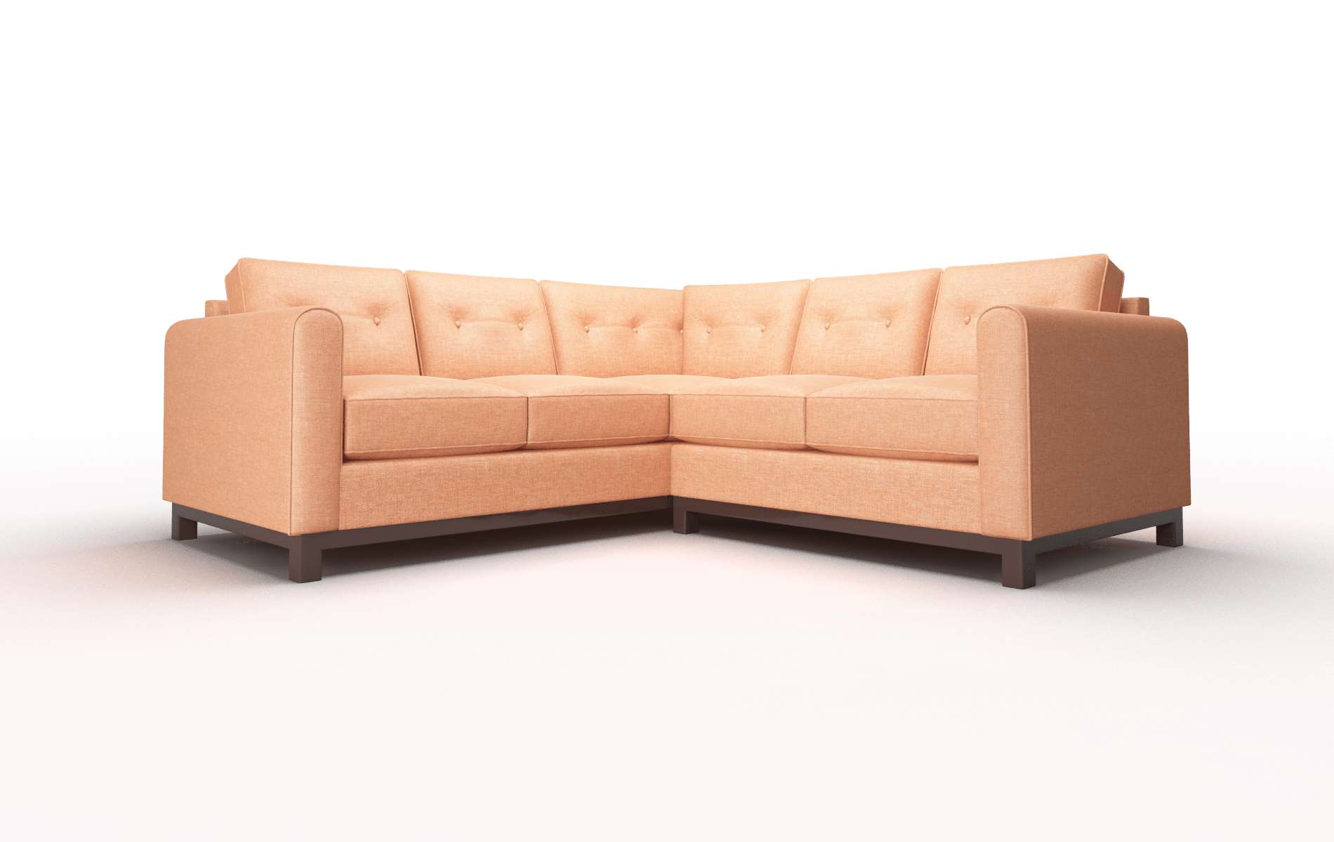 Rochester Sectional - Durham Tangerine