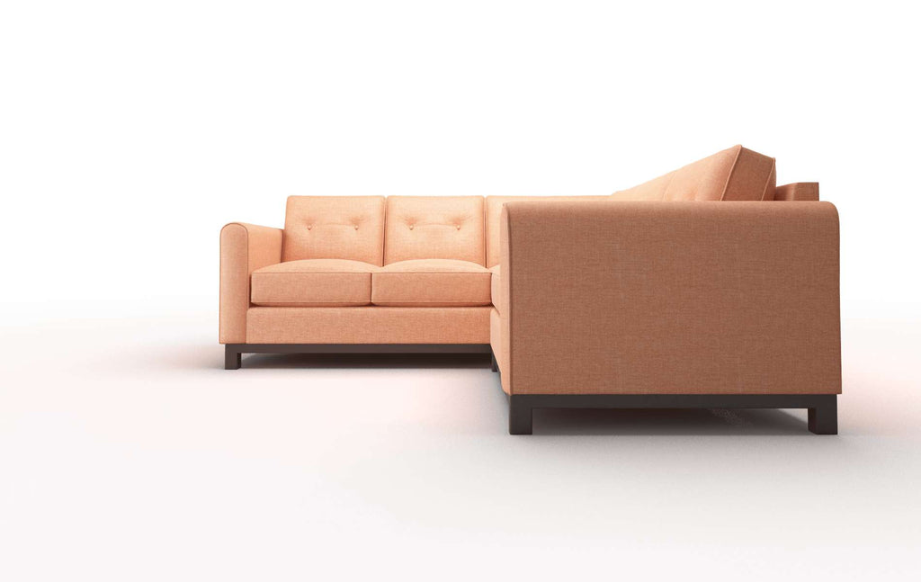 Rochester Sectional - Durham Tangerine