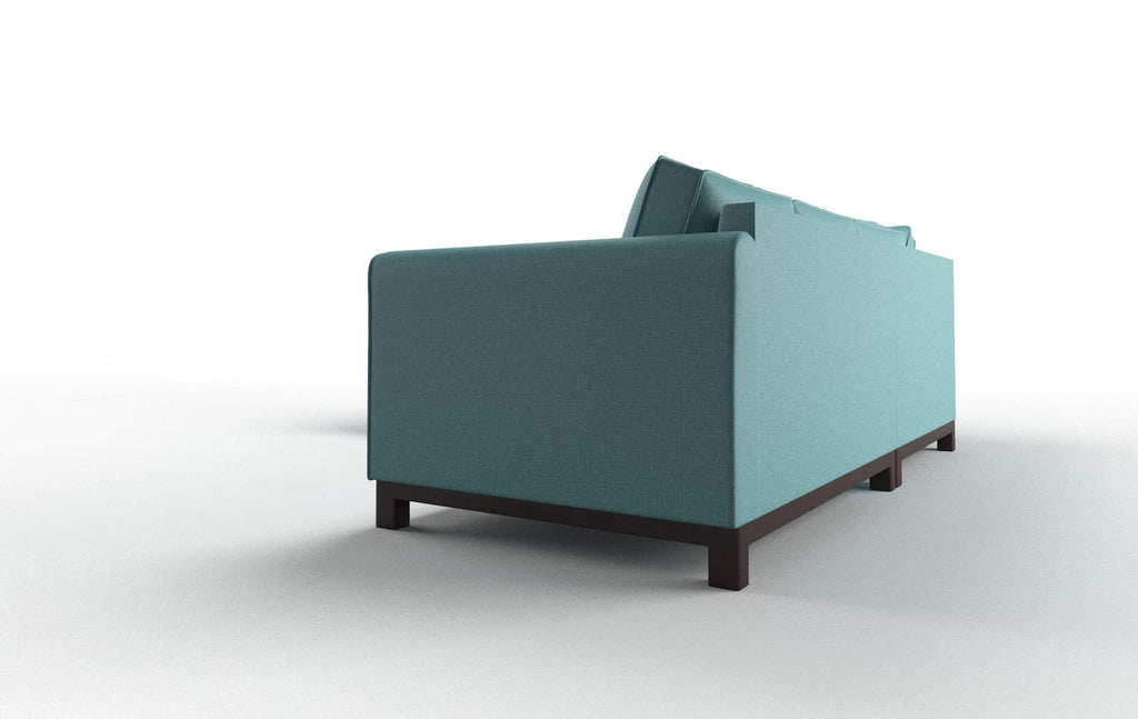 Rochester Sectional - Parker Turquoise