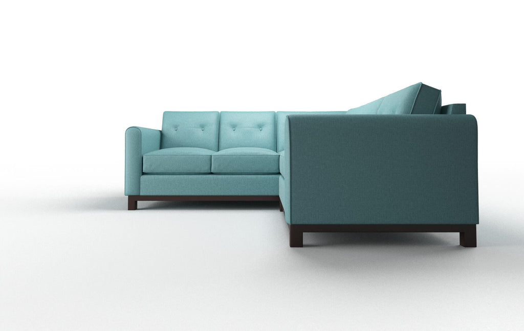 Rochester Sectional - Parker Turquoise