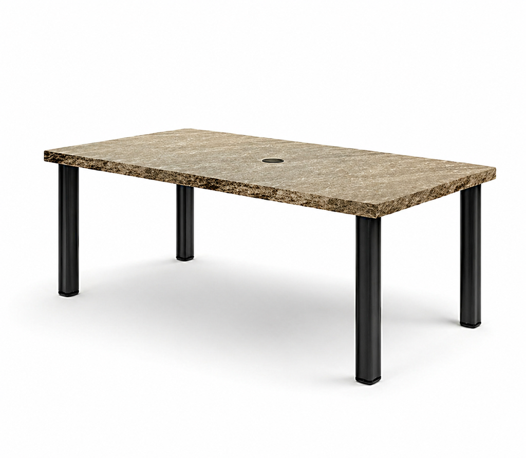 Slate 42 x 84 Rectangular Leg Table