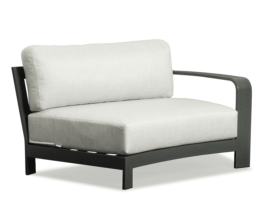 So Chic 4 Pce Sectional - Ebony