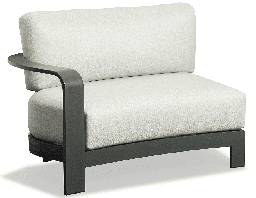 So Chic 4 Pce Sectional - Ebony