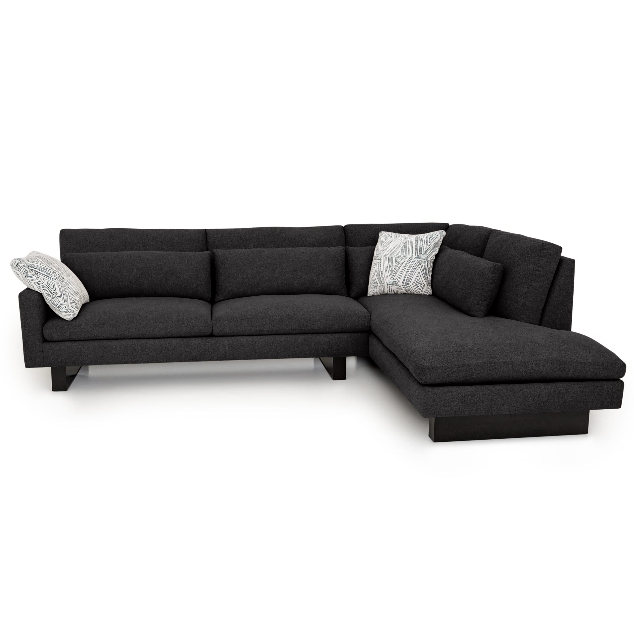 Spalding Sectional - Catalina Charcoal