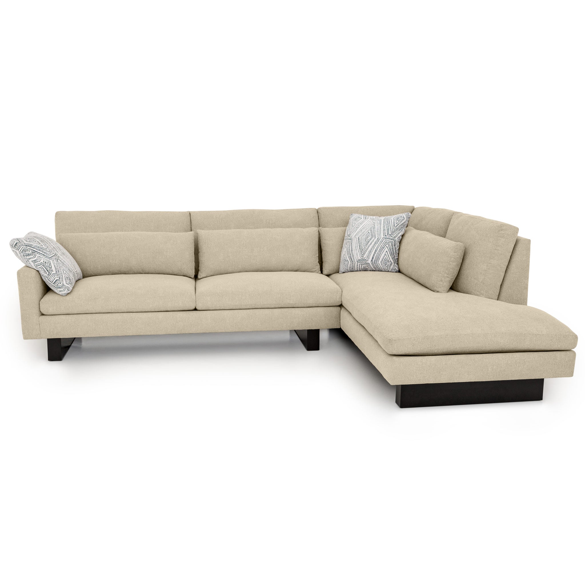 Spalding Sectional - Catalina Wheat