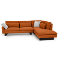 Spalding Sectional - Durham Tangerine