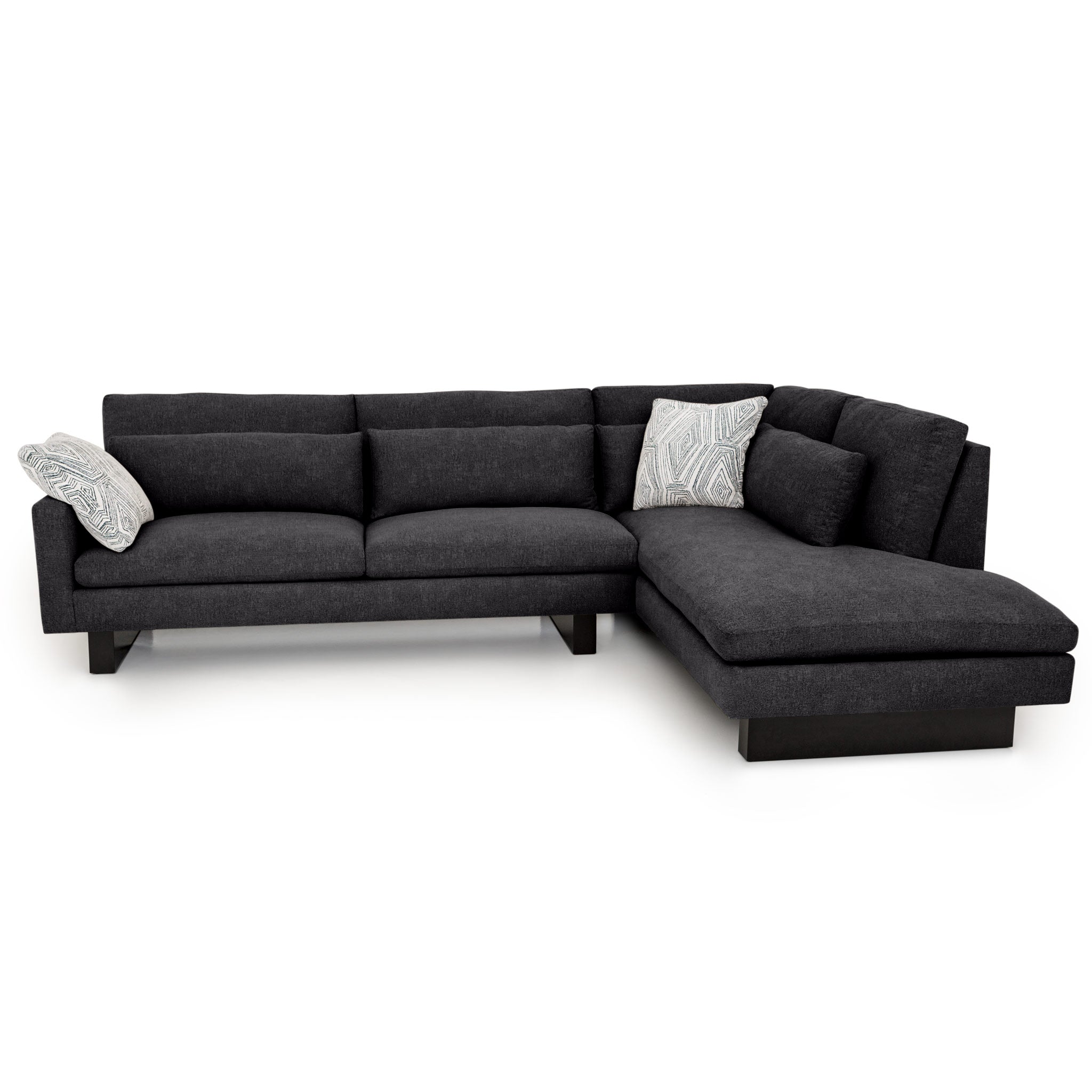 Spalding Sectional - Lana Onyx