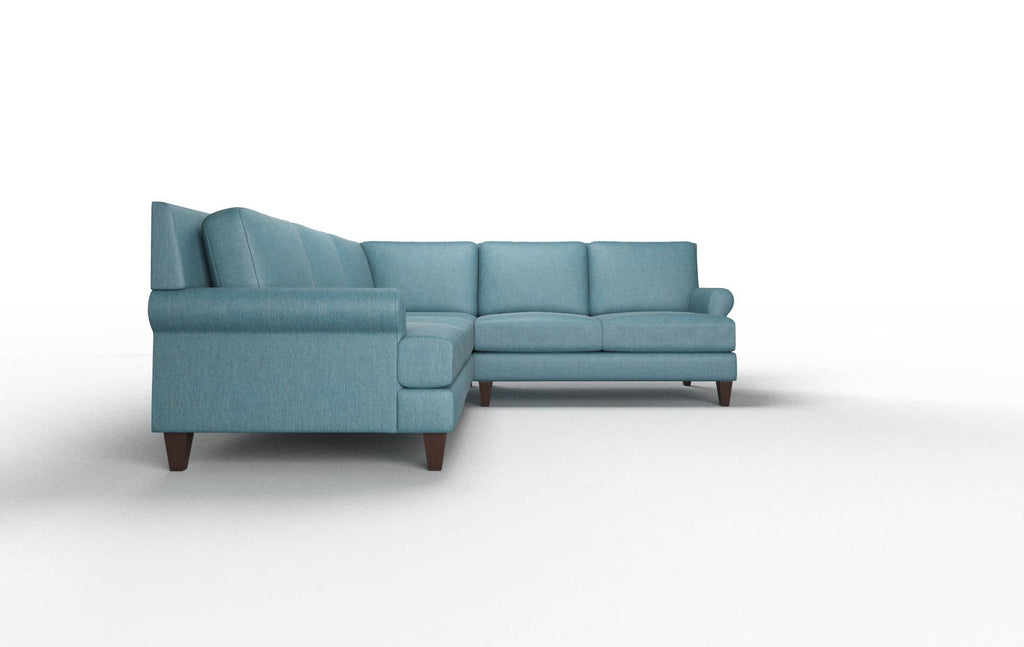 Seneca Sectional - Cosmo Teal