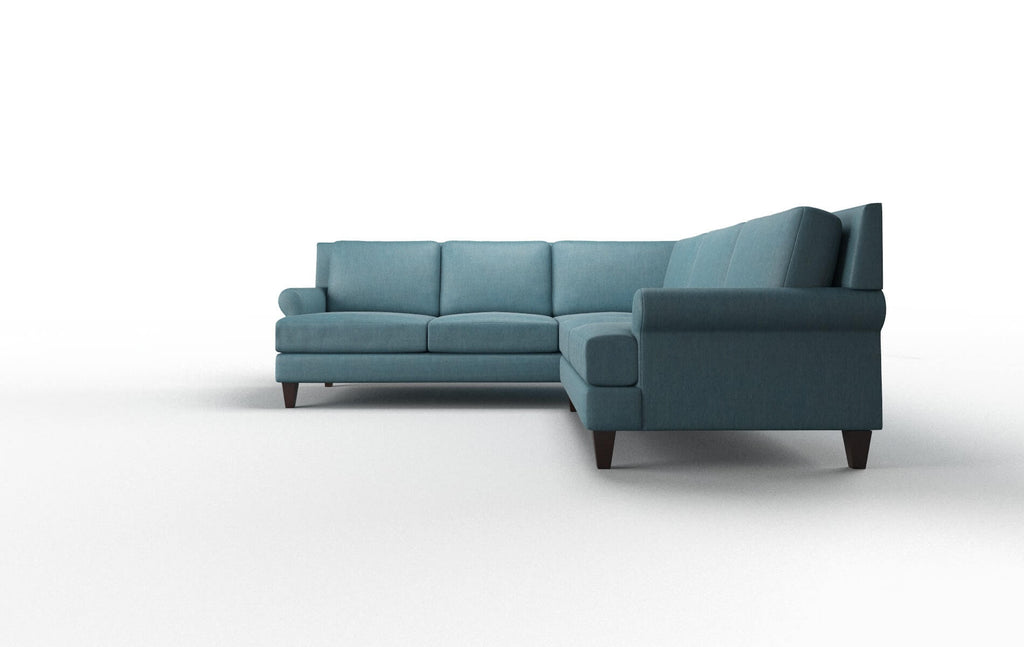 Seneca Sectional - Cosmo Teal