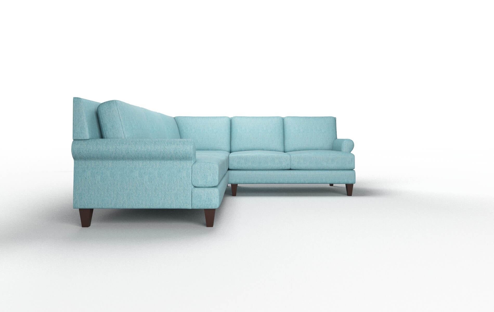 Seneca Sectional - Cosmo Turquoise