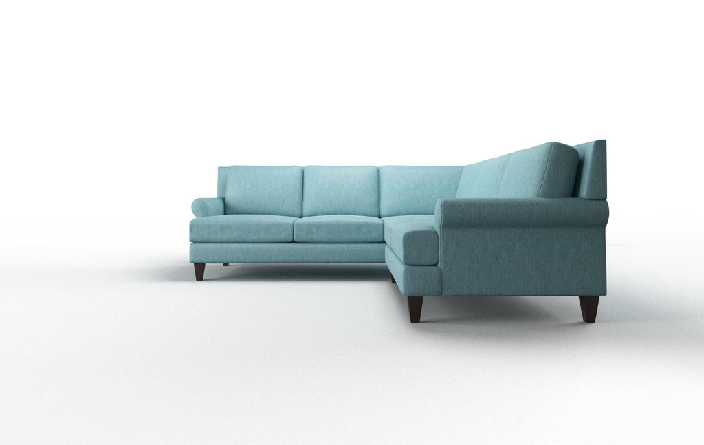 Seneca Sectional - Cosmo Turquoise