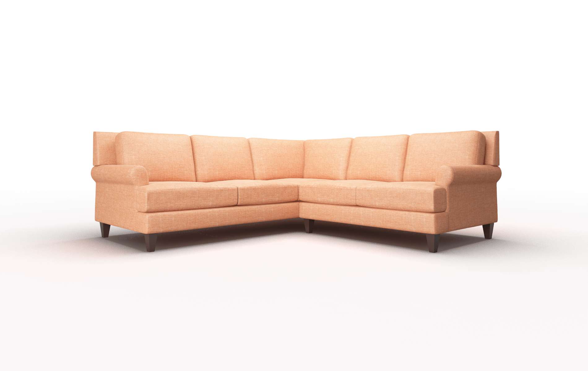 Seneca Sectional - Hepburn Appricot